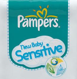 Pampers New Baby Sensitive Pampers New Baby Sensitive logo